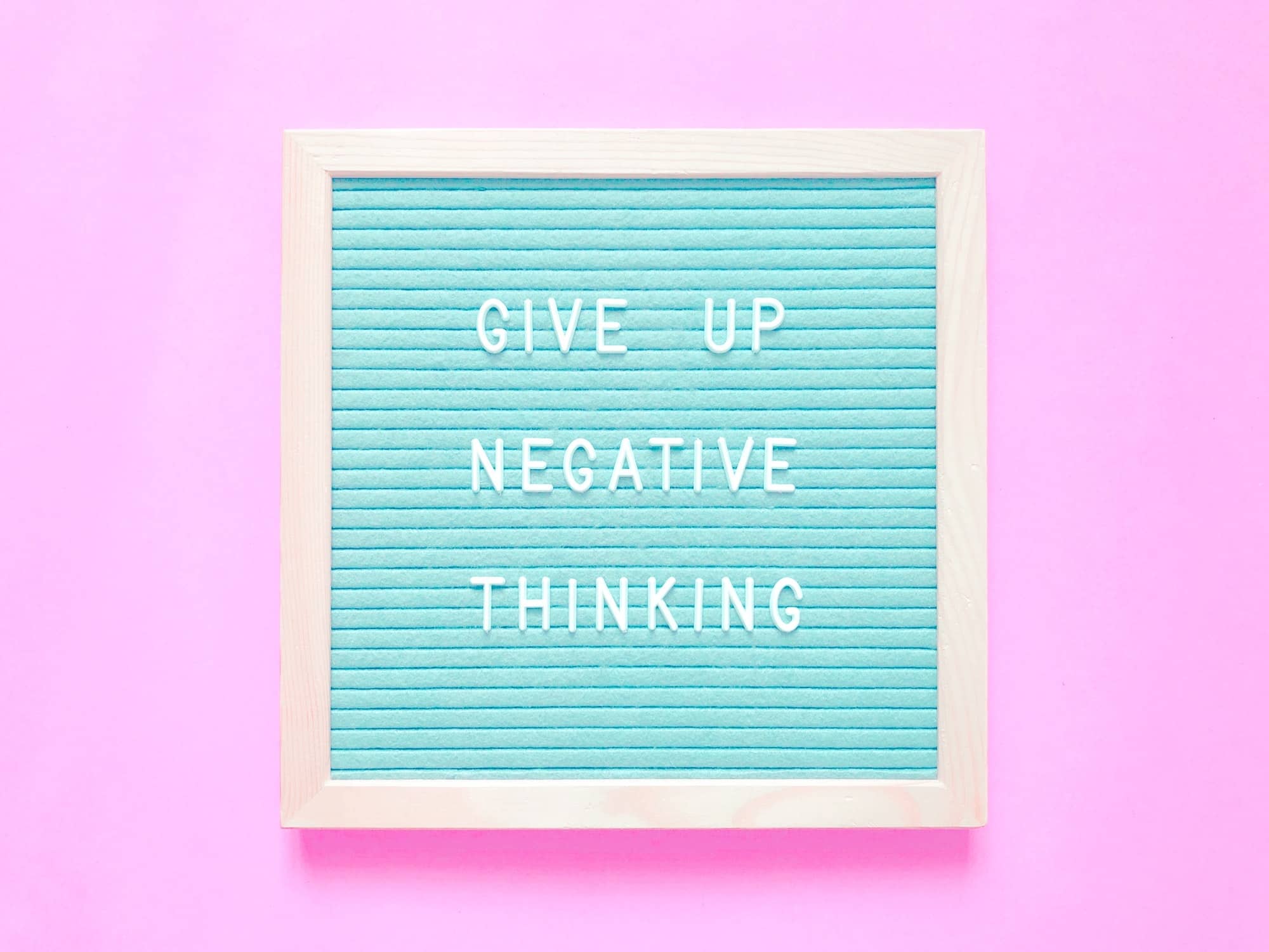 Give up negative thinking ? Stay positive. Optimist. Optimism. Optimistic. Great quote.
