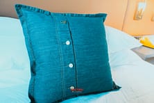Hotel Denim - Denim pillow case