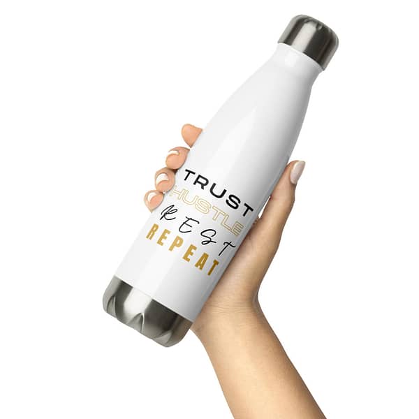 stainless steel water bottle white 17oz front 2 6216230912ee2