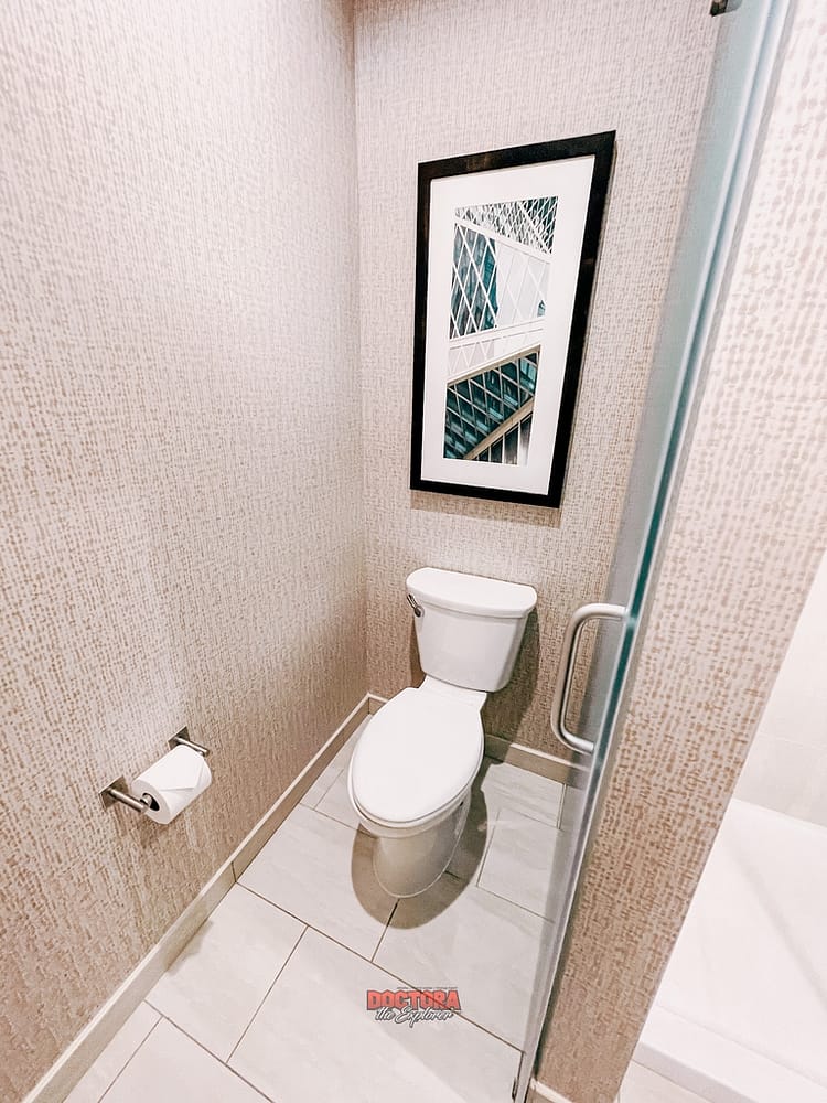 Hilton H Hotel LAX - toilet